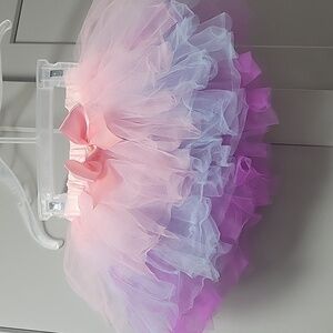 Pastel Tutu Multicolor Skirt for Kids Size 1